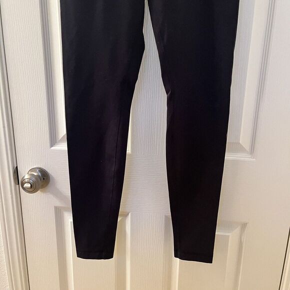 Lululemon Wunder Under Reversible Black Quilt Spring Leggings Full Length Size 8 - Picture 4 of 16